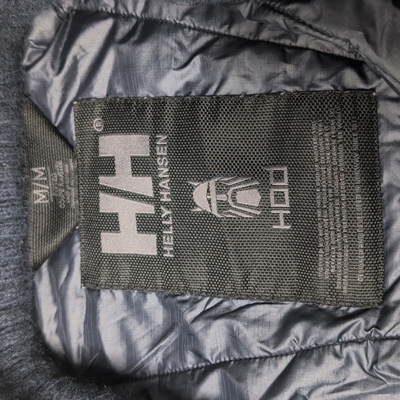 Helly Hansen Insulated Full Zip Ski Jacket With Wool Sleeves And Trim - Picture 5 of 6
